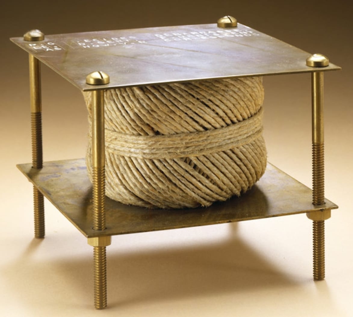 With Hidden Noise — Marcel Duchamp Original Readymade, 1916