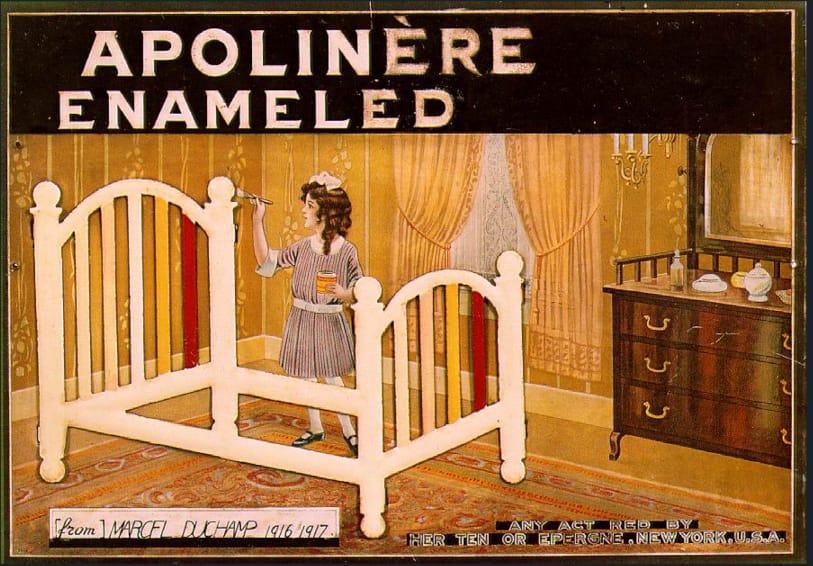 Apolinére Enameled — Marcel Duchamp Original Readymade, 1916/17